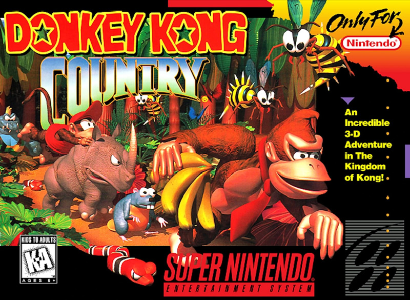 Addicted in Games: Donkey Kong Country - SNES - 1994