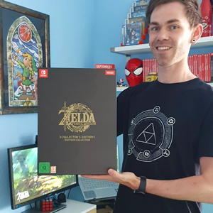 Hello Hyrule! @cooper_collects is on a heroic quest for courage!